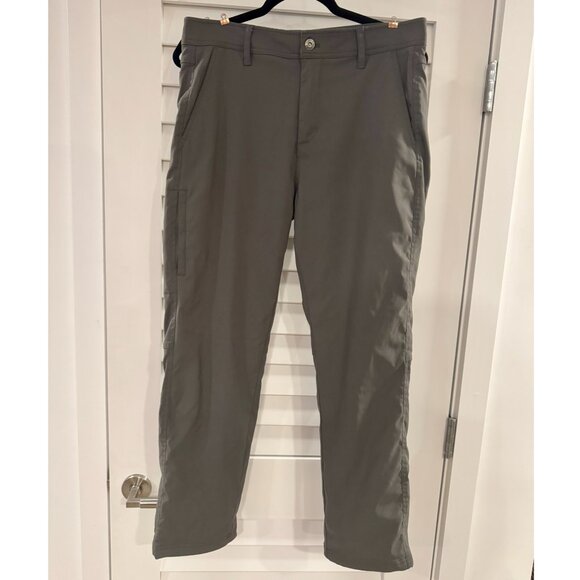 Gerry Men’s Adjustable Waist Snow Pants (Dark Gray, Nylon/Fleece-Lined, 32WX30L) - Picture 1 of 3
